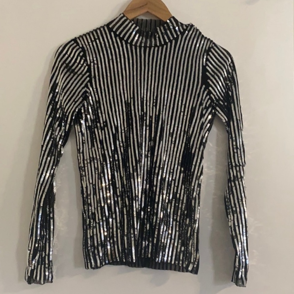 Tanya Taylor sequin top